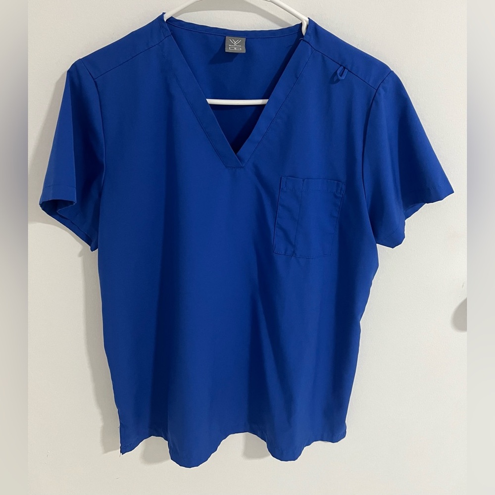 Women V-Neck Scrub set in Royal Blue 💙✨